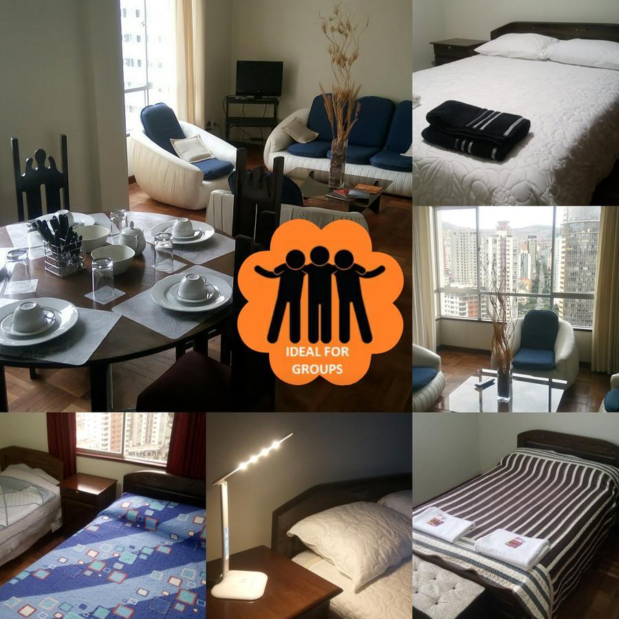 Apartamento Piso 20a, Centrico, Cerca Embajada Americana, Teleferico, Malls, Vistas Panoramicas Y Seguro La Paz